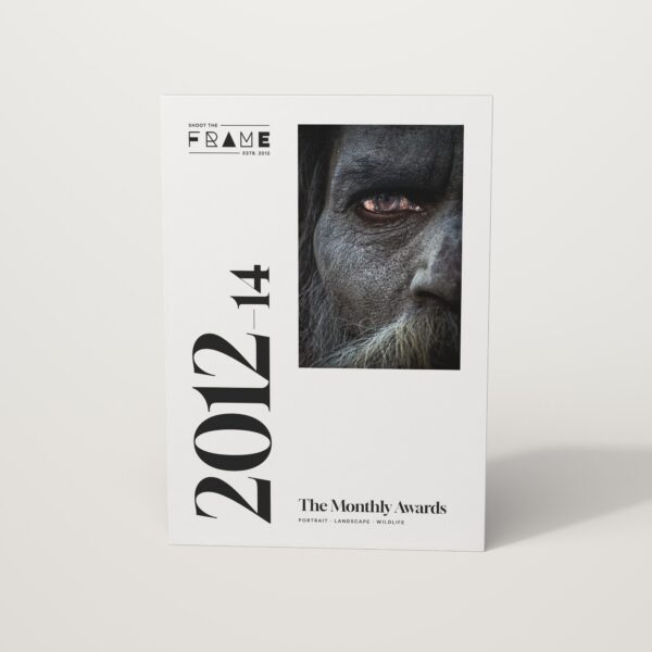 Front cover of The 2012–2014 Monthly Awards, Shoot The Frame photography book