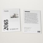 The 2018 Monthly Awards by Shoot The Frame lying flat, front cover and back cover side by side