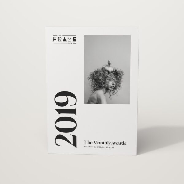 Front cover of The 2019 Monthly Awards, Shoot The Frame photography book