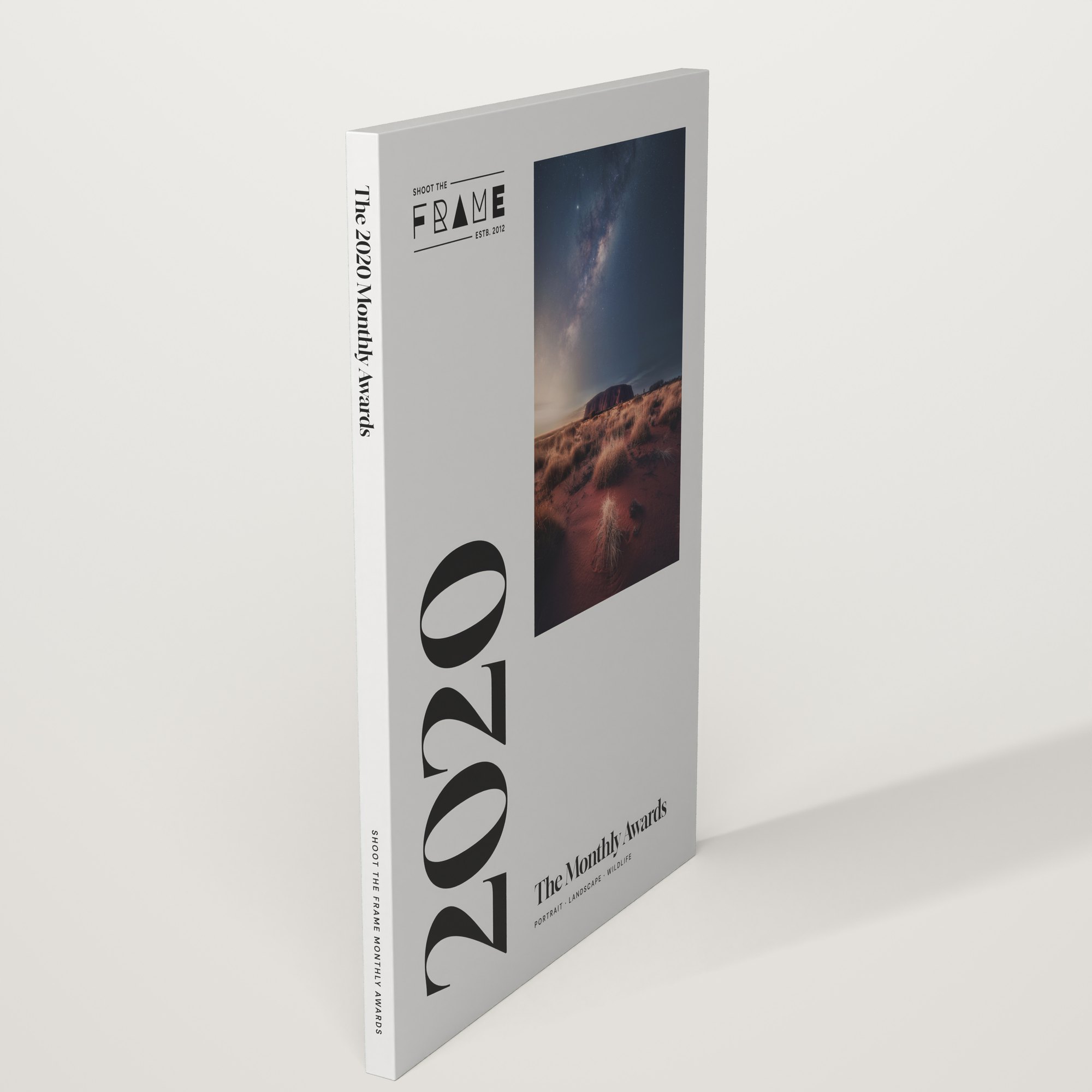 Shoot The Frame The 2020 Monthly Awards, a photography book of the winners and finalists of the 2020 Monthly Awards