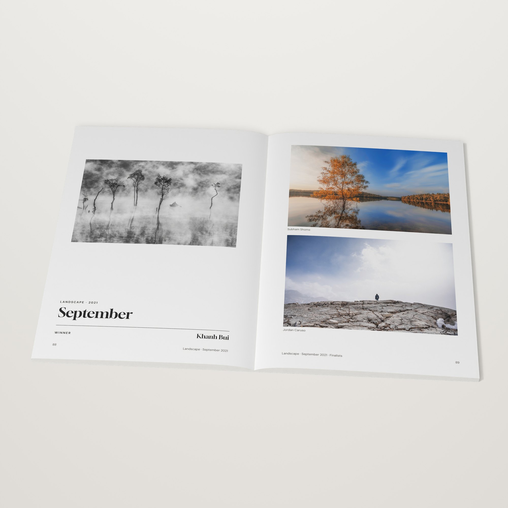 The 2021 Monthly Awards open at the Landscape winner by Khanh Bui, September 2021