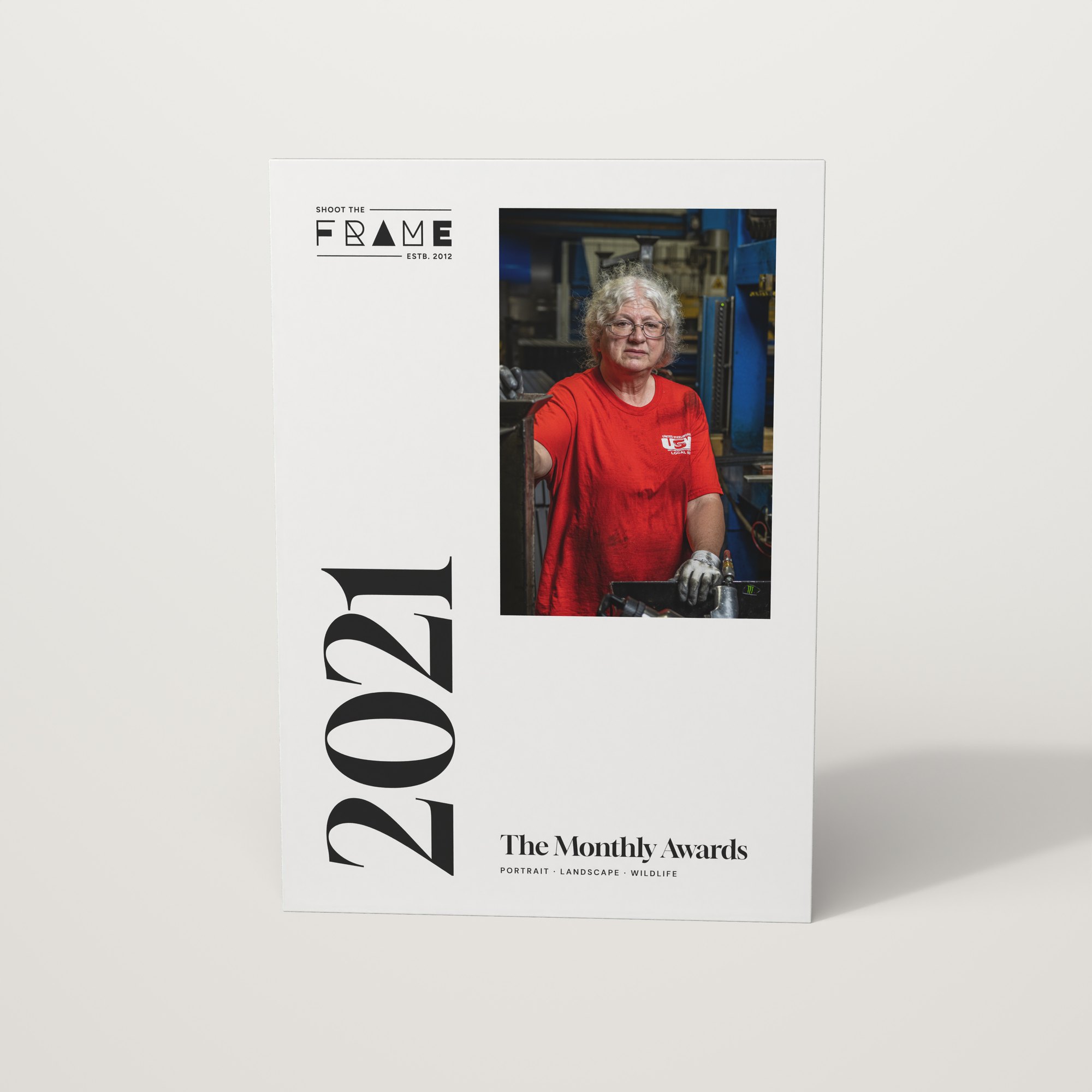 Front cover of The 2021 Monthly Awards by Shoot The Frame