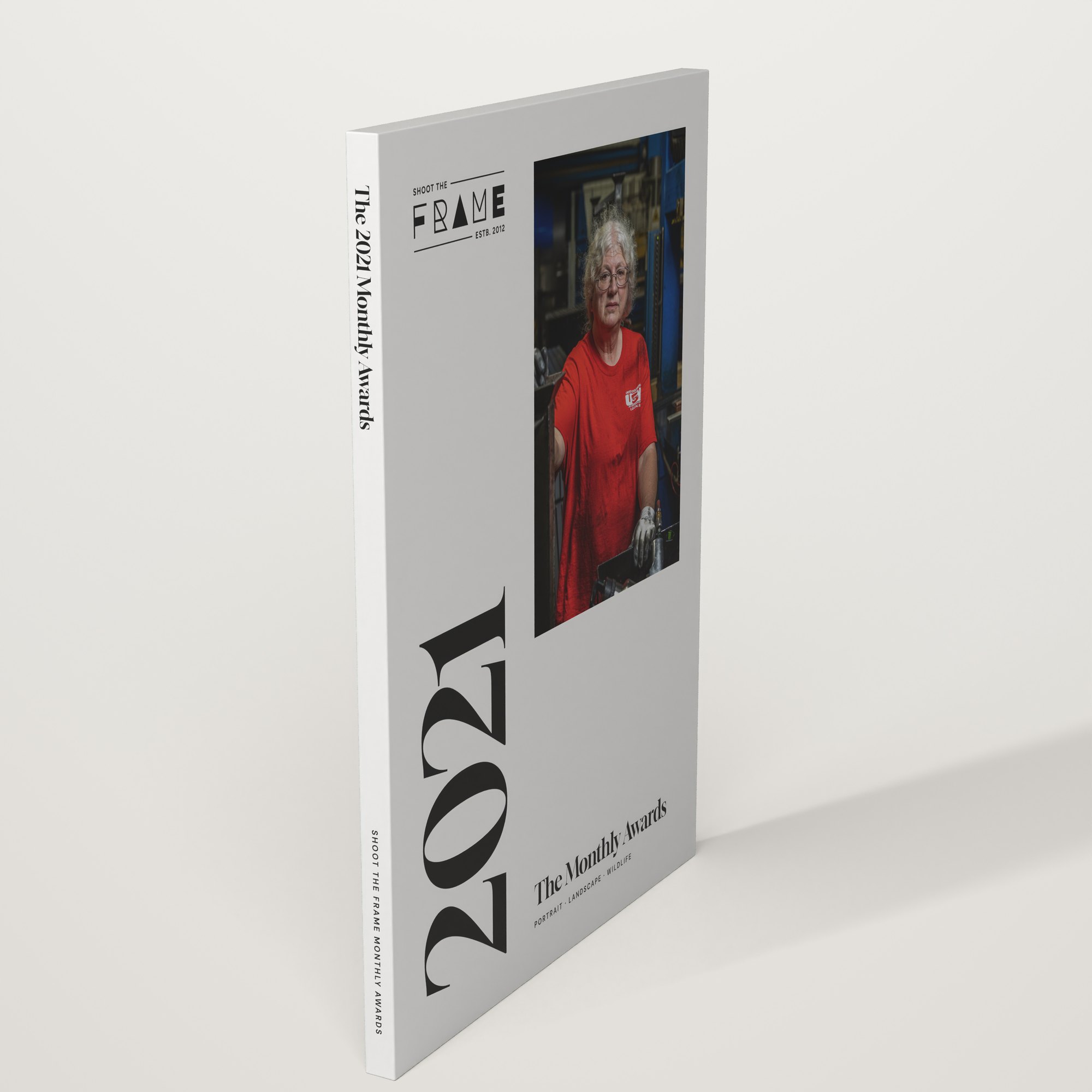 Shoot The Frame The 2021 Monthly Awards, a photography book of the winners and finalists of the 2021 Monthly Awards