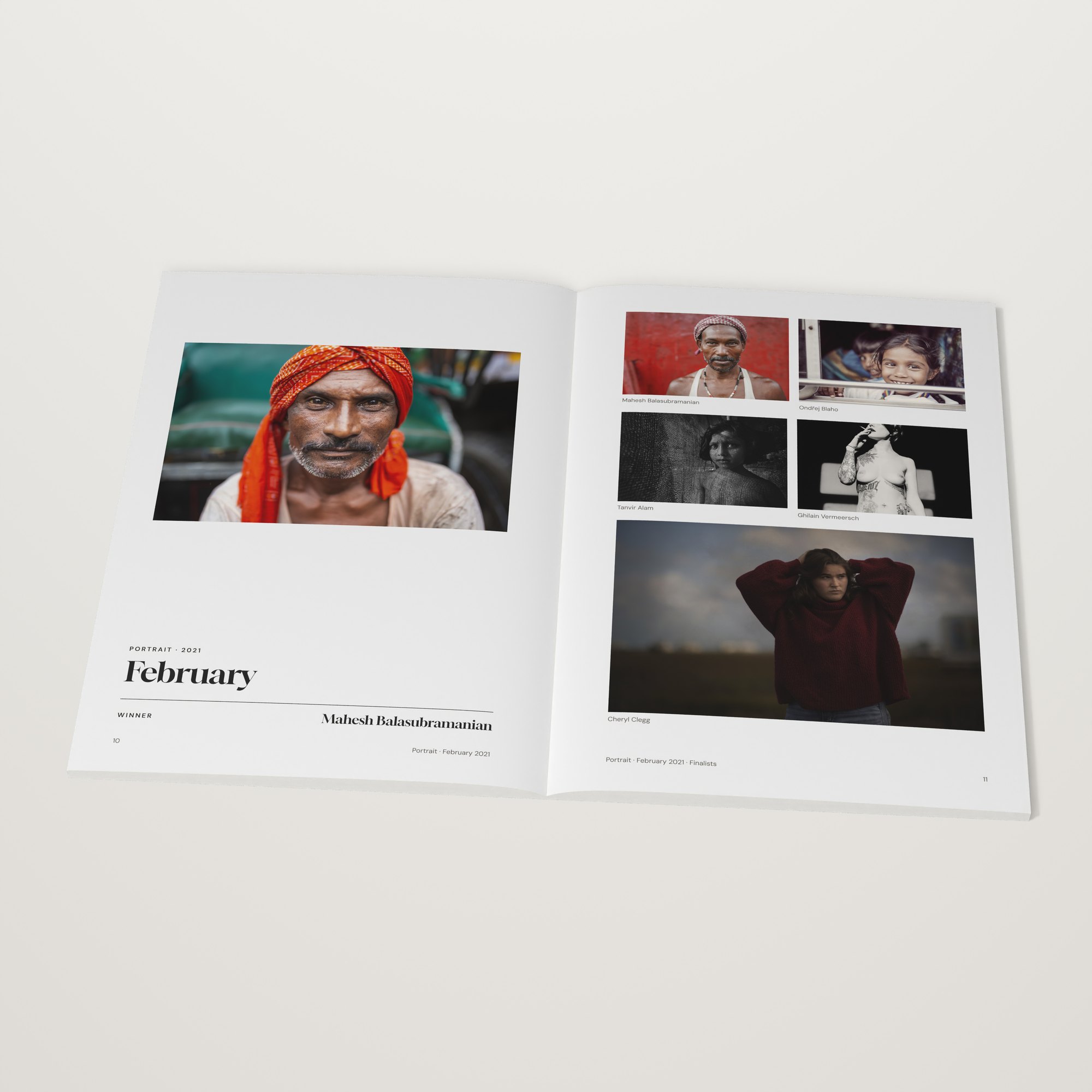 The 2021 Monthly Awards open at the Portrait winner by Mahesh Balasubramanian, February 2021