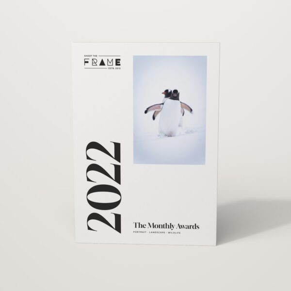 Front cover of The 2022 Monthly Awards, Shoot The Frame photography book