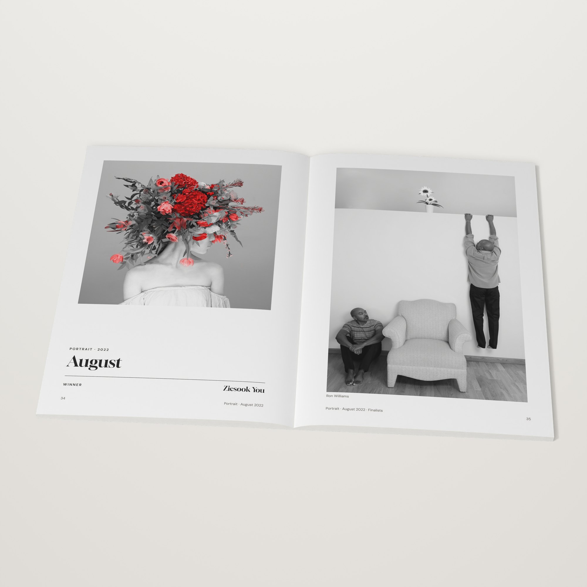 The 2022 Monthly Awards open at the Portrait winner by Ziesook You, August 2022