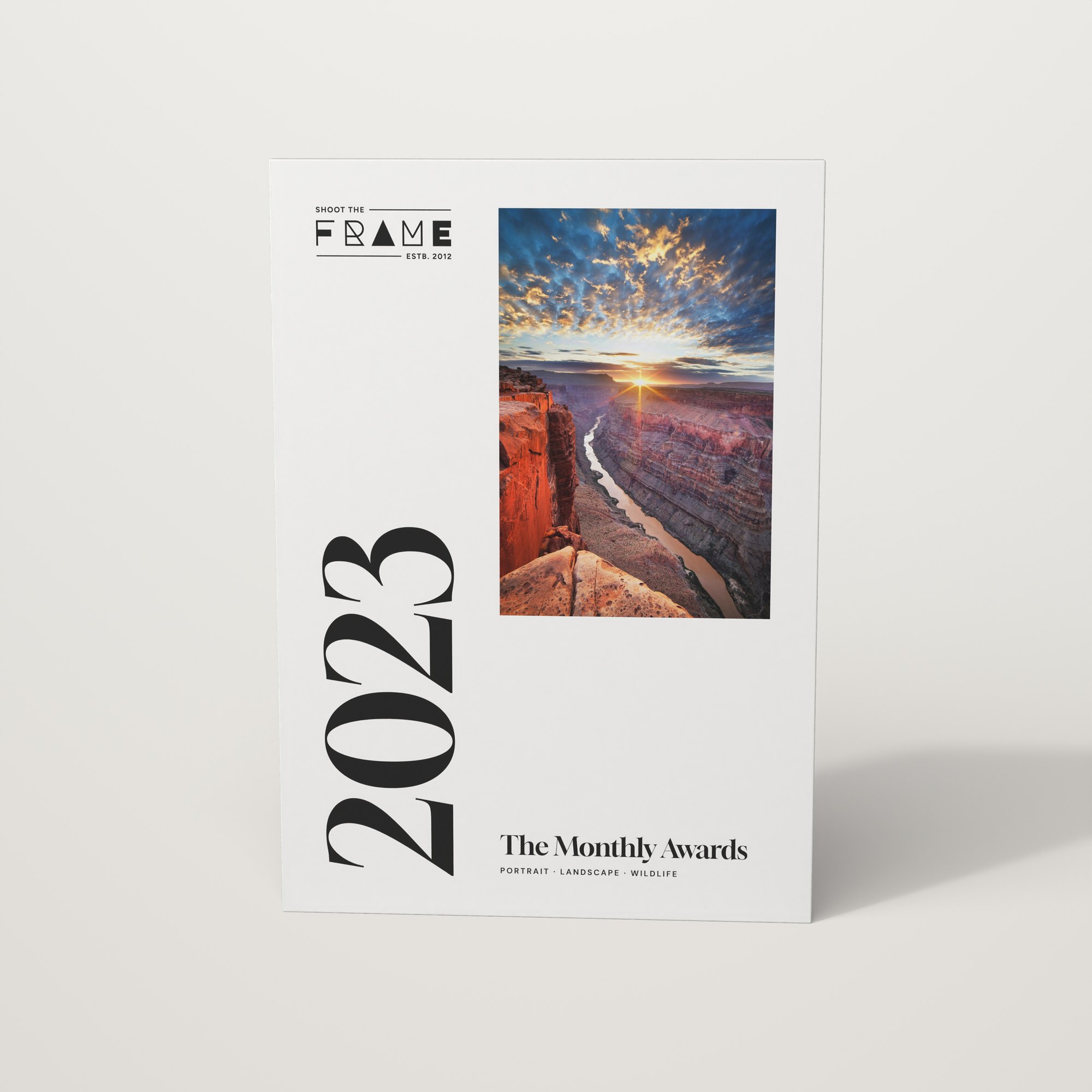 Front cover of The 2023 Monthly Awards by Shoot The Frame