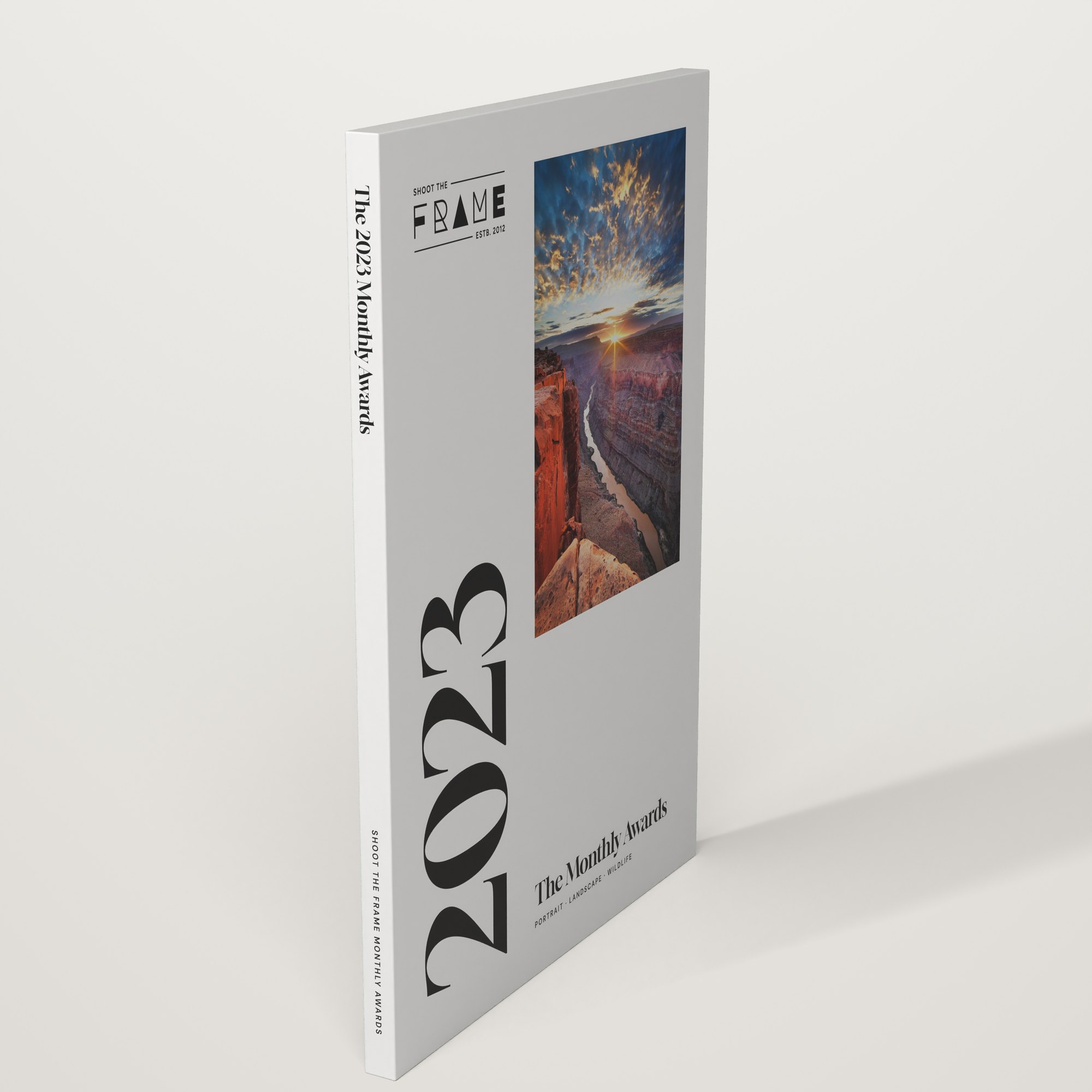 Shoot The Frame The 2023 Monthly Awards, a photography book of the winners and finalists of the 2023 Monthly Awards