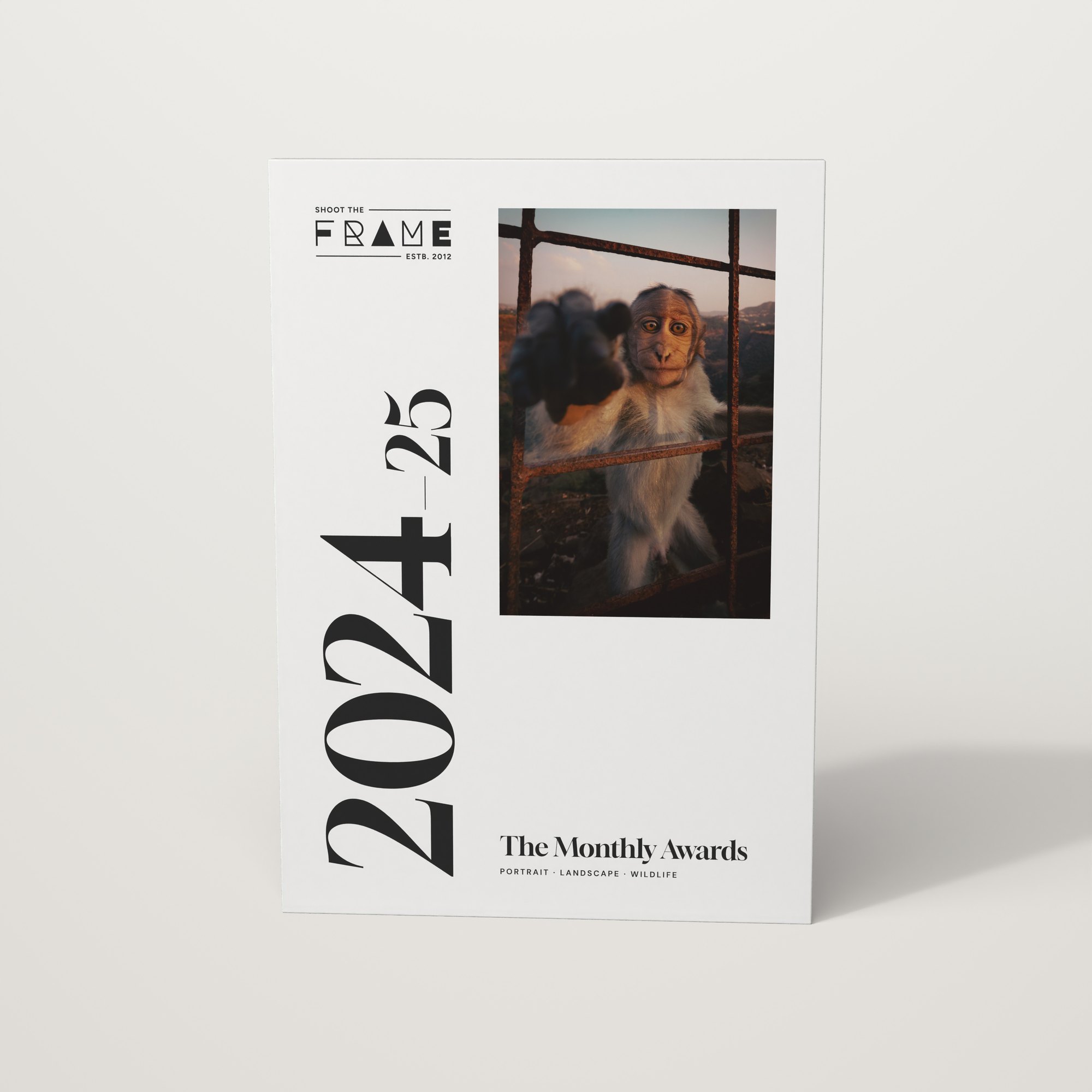 Front cover of The 2024–2025 Monthly Awards by Shoot The Frame