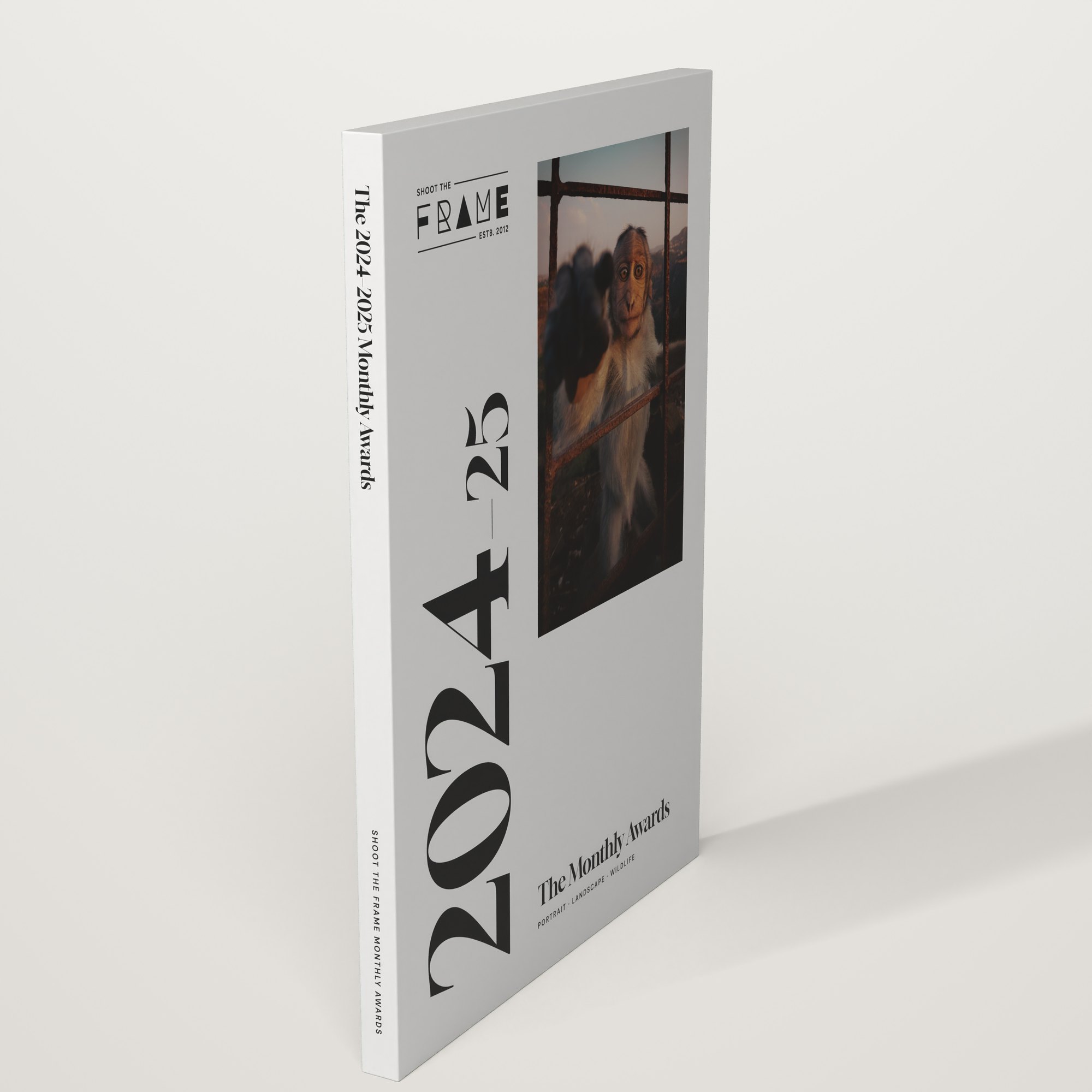 Shoot The Frame The 2024–2025 Monthly Awards, a photography book of the winners and finalists of the 2024–2025 Monthly Awards